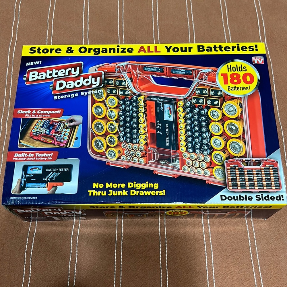 Battery Daddy Storage System (AS SEEN ON TV)
